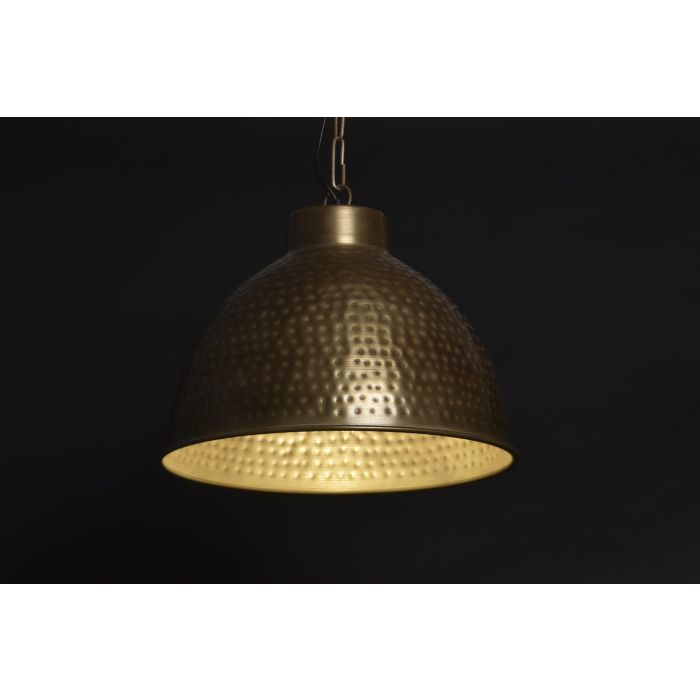 DKD Home Decor Lámpara de Techo Estilo Loft Dorada de Metal, Casquillo E27, 50W, 41x41x34 cm 1 DKD Home Decor Lámpara de Techo Estilo Loft Dorada de Metal, Casquillo E27, 50W, 41x41x34 cm 1