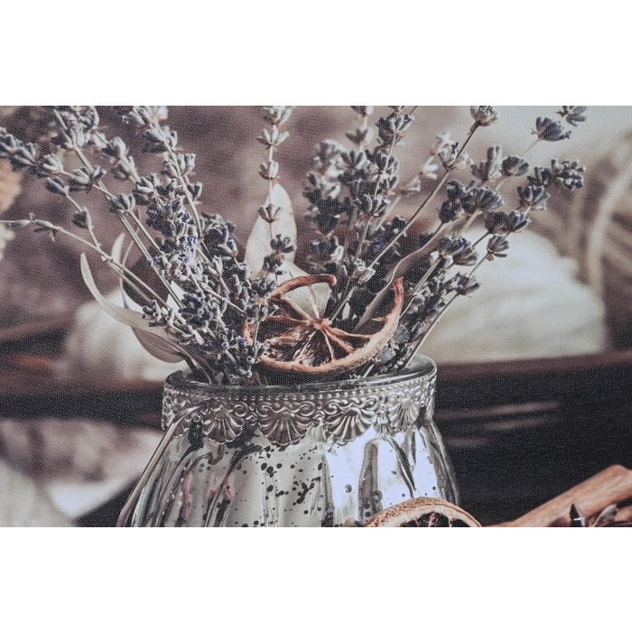 DKD Home Decor Cuadro Shabby Multicolor 90 x 30 x 2.3 cm (12 Unidades) Lienzo Pino 2