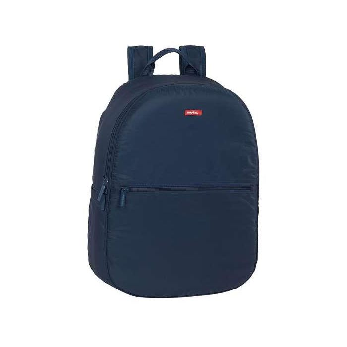 Cartera Escolar Safta Complementos -'Dark Blue-' Mochila 290x120x410 mm Cartera Escolar Safta Complementos -'Dark Blue-' Mochila 290x120x410 mm