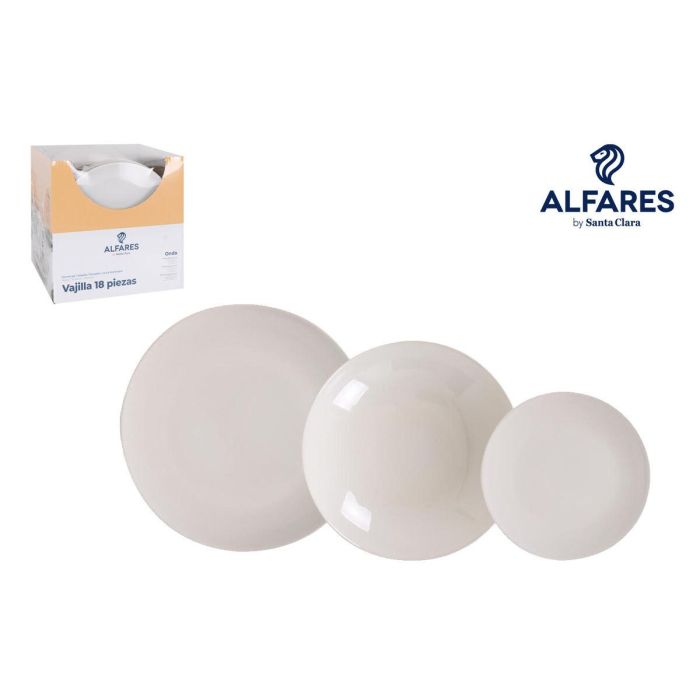 Vajilla Santa Clara Onda Redonda (2 Unidades) 2