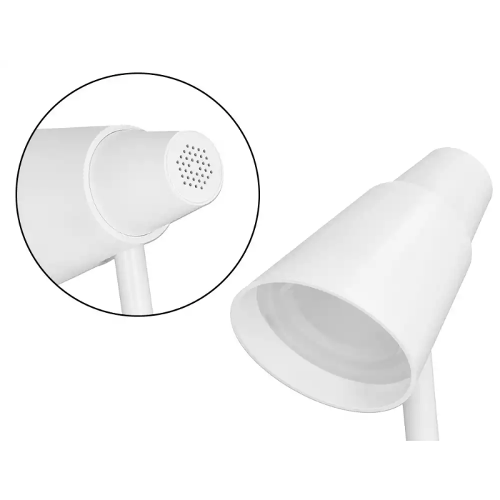 Q-connect Lámpara Escritorio LED 6W 360lm Táctil 3 Niveles Luz Nocturna Cabeza Orientable Blanco 6 Q-connect Lámpara Escritorio LED 6W 360lm Táctil 3 Niveles Luz Nocturna Cabeza Orientable Blanco 6