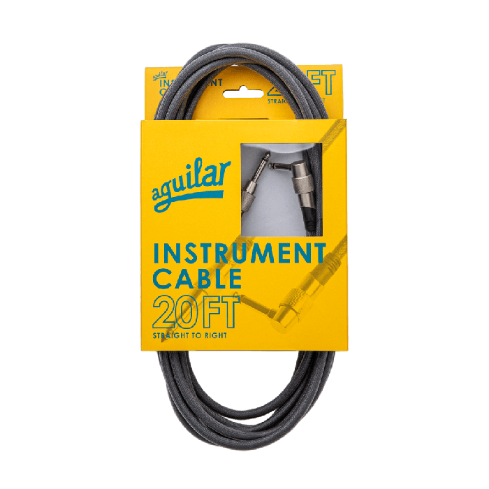 Cable Instrumento Aguilar Jack-Jack Sa 6 M - Negro Aguilar