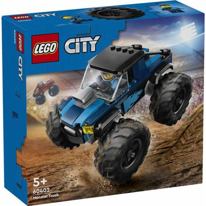 Juego de construccion monster truck azul lego city