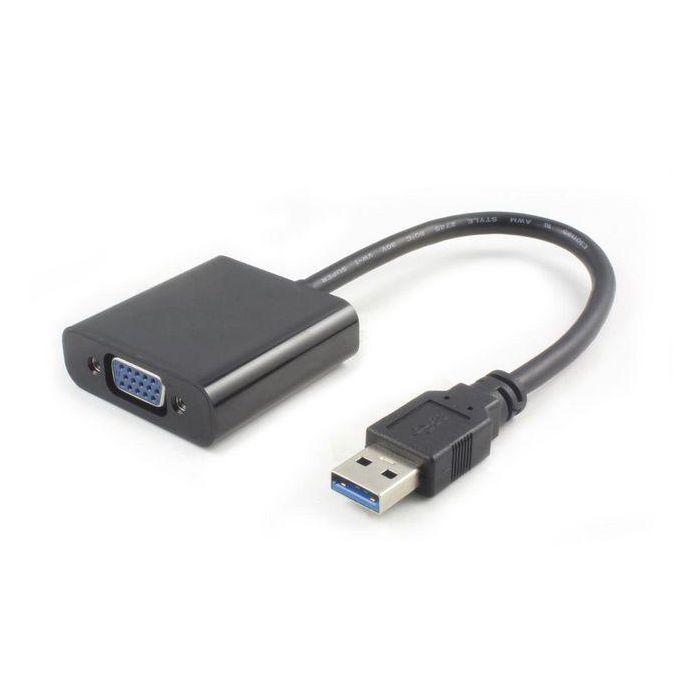MicroConnect USB 3.0 Type A - VGA Adapter, Black MicroConnect USB 3.0 Type A - VGA Adapter, Black