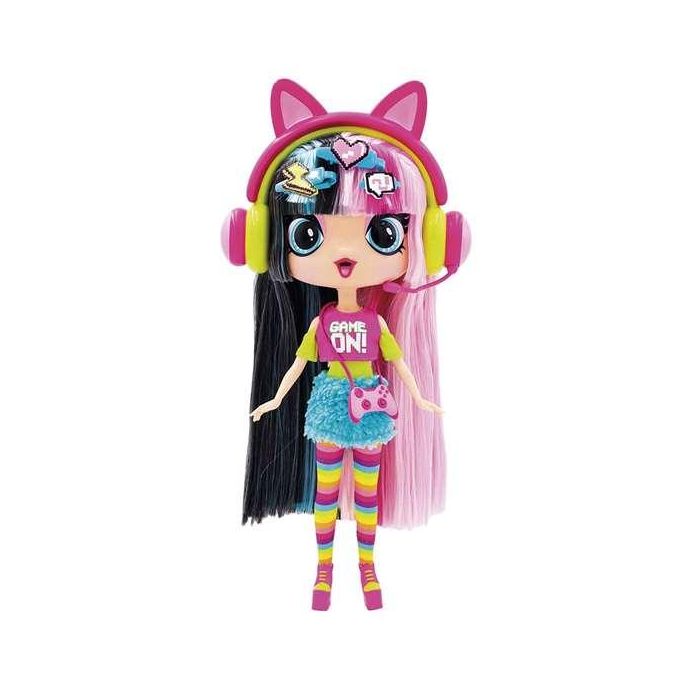 Toy Partner Muñeca Decora Fashion 28 cm con Más de 70 Sorpresas y Pegatinas con Relieve - Modelos Surtidos 4
