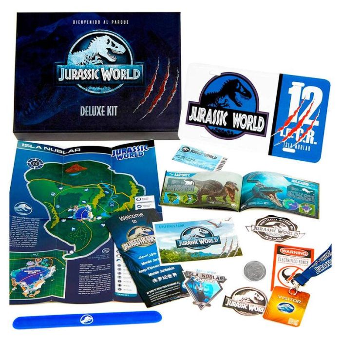 Kit Deluxe Jurassic World 3