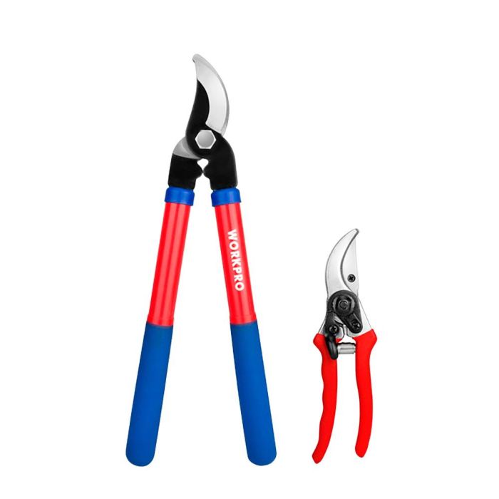 Tijeras de podar, 200 mm 380 mm, juego de 2 piezas 1 Tijeras de podar, 200 mm 380 mm, juego de 2 piezas 1