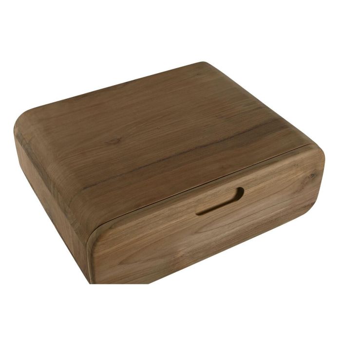 DKD Home Decor Mesita de Noche Balines de Teca Natural con 1 Cajón (41,5x30x8cm), Alto 17cm x Ancho 50cm x Fondo 40cm 7 DKD Home Decor Mesita de Noche Balines de Teca Natural con 1 Cajón (41,5x30x8cm), Alto 17cm x Ancho 50cm x Fondo 40cm 7