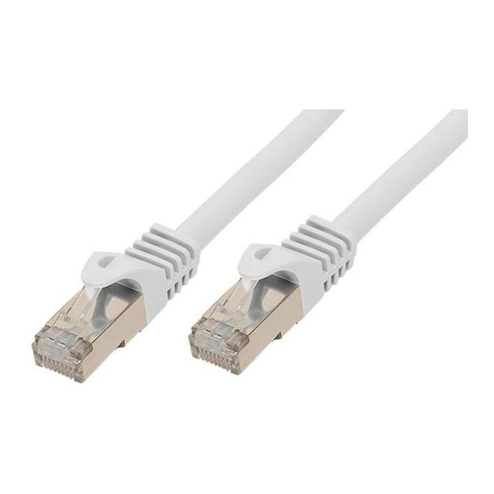 S/CONN Cable de Red Patch CAT7 RJ45 S/FTP PiMF 15m Blanco