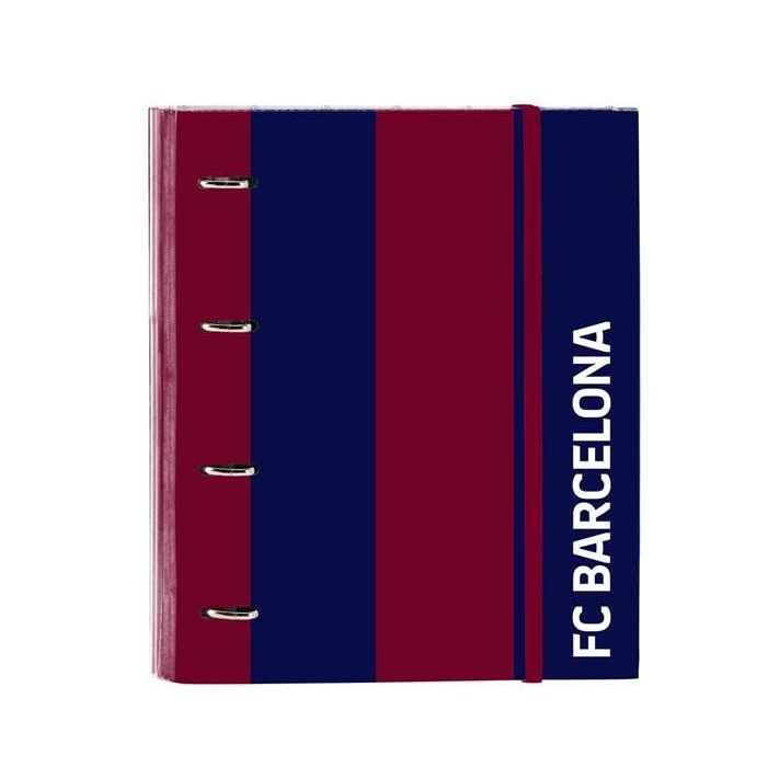 Carpeta Safta 4 Anillas De 35 mm Con Recambio Din A4 100 Hojas Con Goma Y 5 Separadores F.C. Barcelona 2 Carpeta Safta 4 Anillas De 35 mm Con Recambio Din A4 100 Hojas Con Goma Y 5 Separadores F.C. Barcelona 2