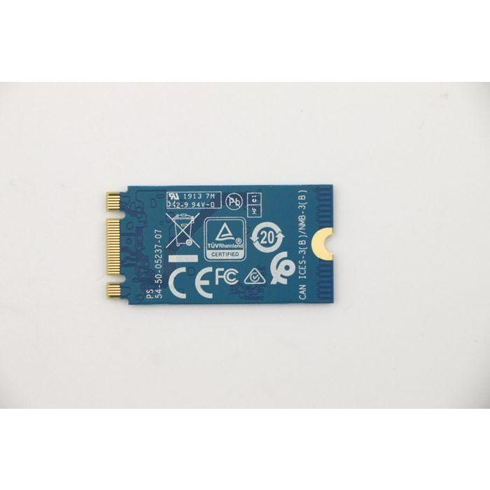 Lenovo M.2 PCIe NVMe SSD with 256GB capacity, 2242 form factor, Gen3x2 speed, suitable for fast data access. 1 Lenovo M.2 PCIe NVMe SSD with 256GB capacity, 2242 form factor, Gen3x2 speed, suitable for fast data access. 1