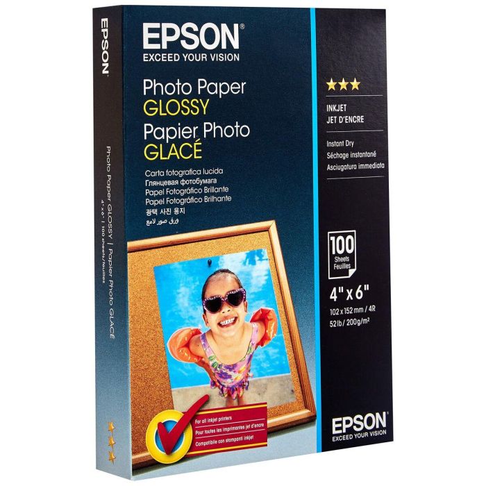 Pack de Tinta y Papel Fotográfico Epson C13S042548 A7 (1 unidad) 1