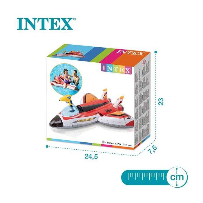 Intex Figura Hinchable Avion con Lanzador de Agua 117x117 cm para Niños +3 Años Modelos Surtidos 6 Intex Figura Hinchable Avion con Lanzador de Agua 117x117 cm para Niños +3 Años Modelos Surtidos 6