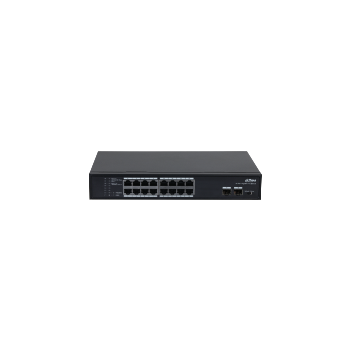(Dh-Pfs3218-16Gt-135) Dahua Switch L2 Poe 16 Puertos + 2 Gigabit Sfp 1 (Dh-Pfs3218-16Gt-135) Dahua Switch L2 Poe 16 Puertos + 2 Gigabit Sfp 1