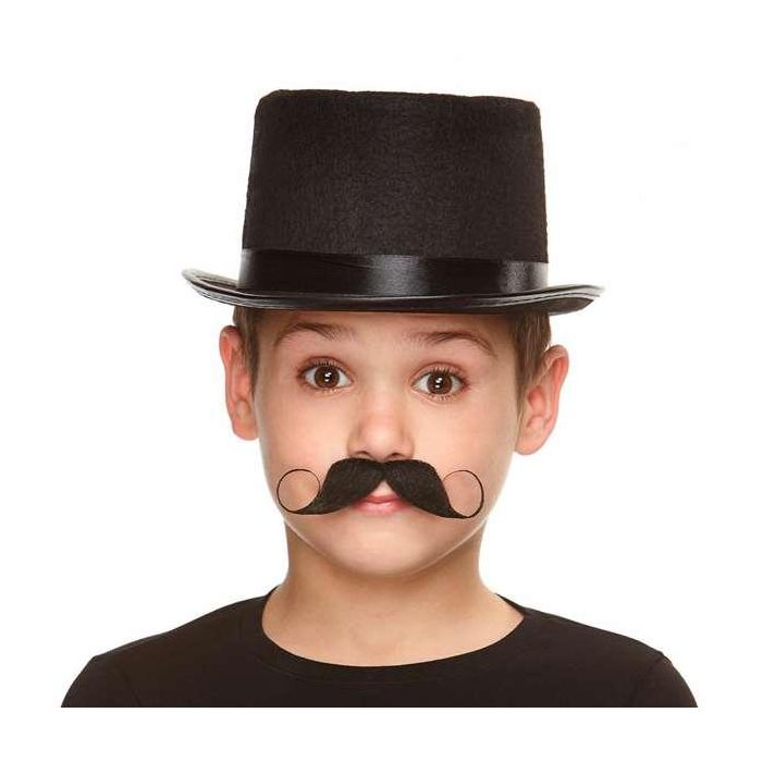 My Other Me Bigote Infantil Multicolor, Talla Única, Edad Mínima Recomendada 5 Años