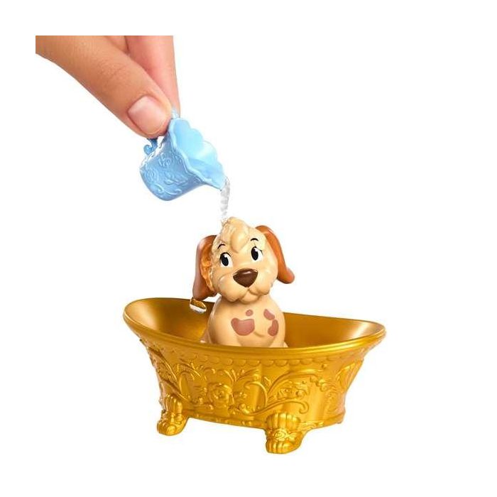 Disney Princess Jfc42 Muñeca Bella y Perrito con Bañera y 9 Accesorios de Aseo, Juego de Baño para Mascotas de Mattel 3 Disney Princess Jfc42 Muñeca Bella y Perrito con Bañera y 9 Accesorios de Aseo, Juego de Baño para Mascotas de Mattel 3