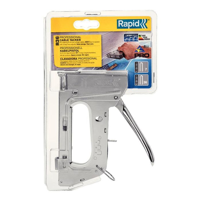 Rapid Grapadora para cable r36 20511850 - Profesional, precisión, cables baja tensión hasta 6mm 5