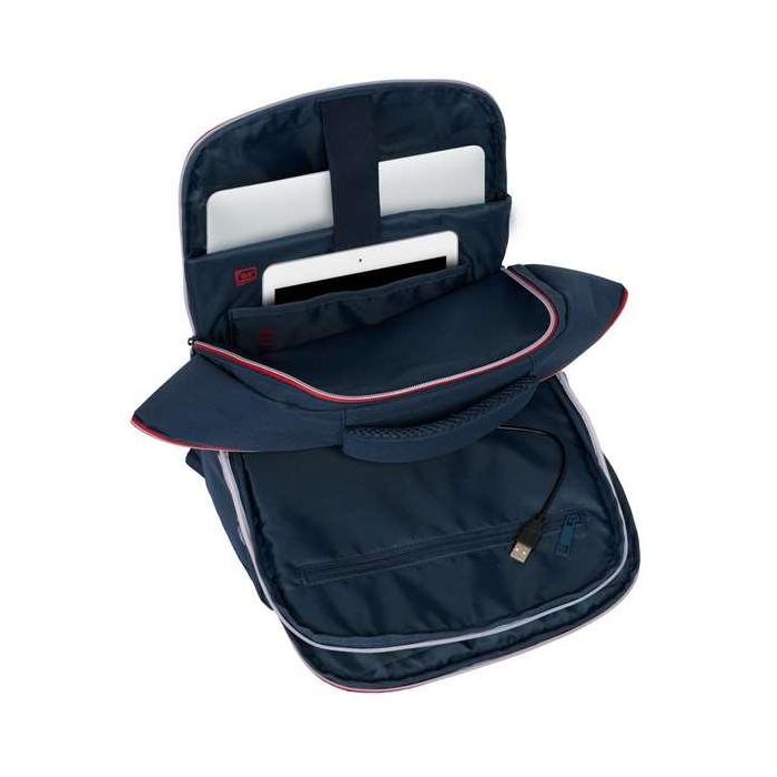 Safta Classic Mochila Portátil 15,6" Tablet USB 19,15L Azul 2