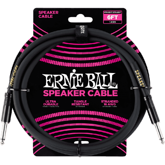 Cable Eb Altavoz Jack-Jack Ss 1,83 M - Negro 2