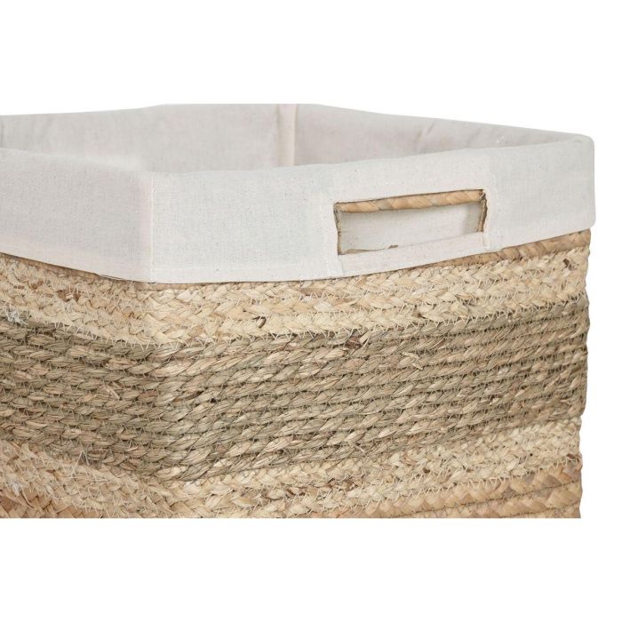 Cesta Tropical DKD Home Decor Natural 33 x 28 x 40 cm Set de 3 1 Cesta Tropical DKD Home Decor Natural 33 x 28 x 40 cm Set de 3 1