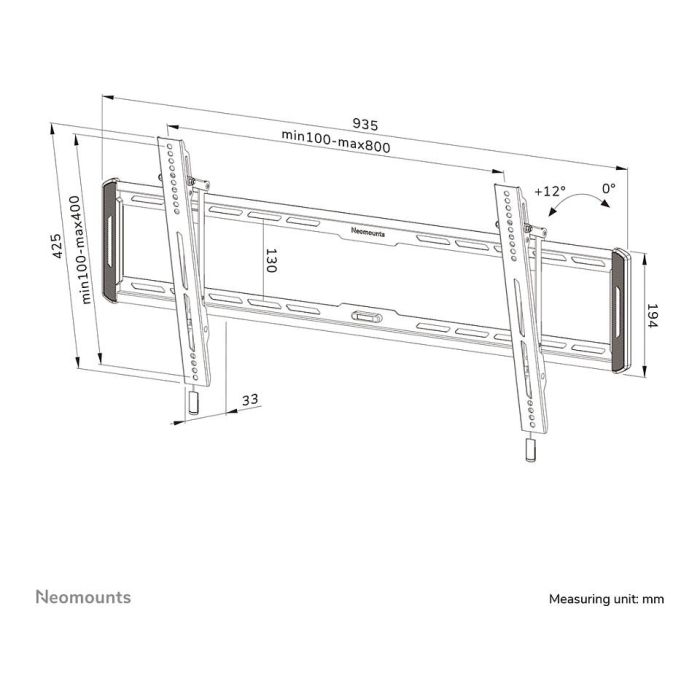 Soporte TV Neomounts 12597264000 42-86" 43" 86" 70 Kg 11