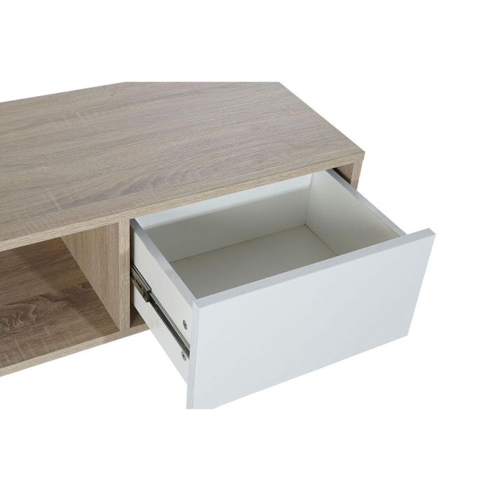 Mueble de TV DKD Home Decor Blanco Metal Madera MDF (160 x 40 x 50 cm) 2 Mueble de TV DKD Home Decor Blanco Metal Madera MDF (160 x 40 x 50 cm) 2
