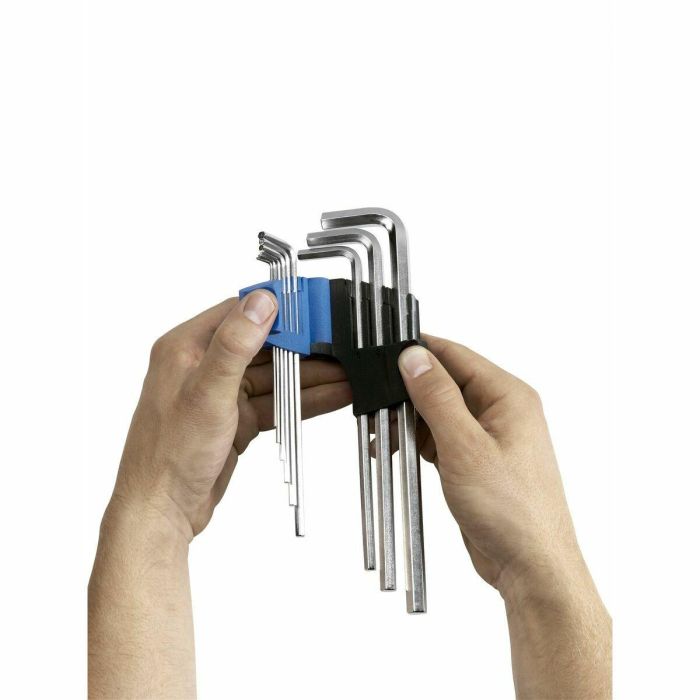 Juego de Llaves Allen WITTE 1,5-2-2,5-3-4-5-6-8-10 mm Hexagonal Juego de Llaves Allen 9 Piezas 2 Juego de Llaves Allen WITTE 1,5-2-2,5-3-4-5-6-8-10 mm Hexagonal Juego de Llaves Allen 9 Piezas 2