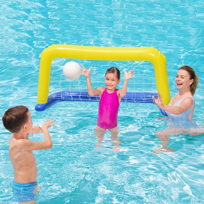 Bestway Juego Flotante Porteria Hinchable 142x76 cm +3 Años Piscina 52123 1