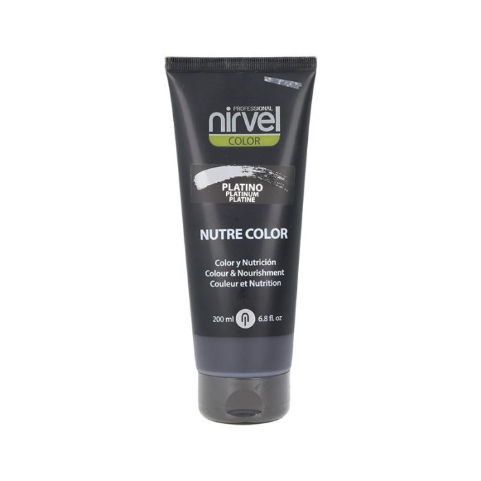 Nirvel Mascarilla Nutre Color Blond Platino 200 ml - Matiza y mantiene rubios y tonos fríos
