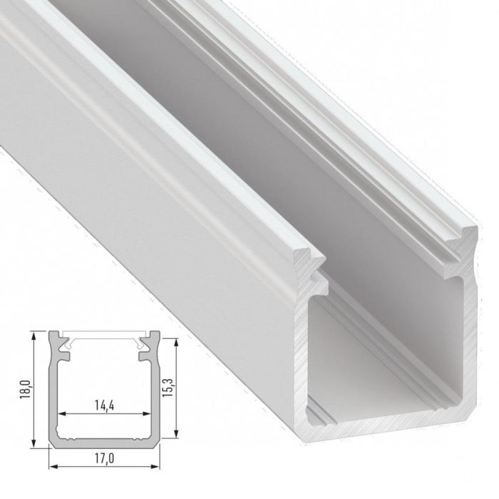 Perfíl Aluminio Tipo Y 2,02M 1 Perfíl Aluminio Tipo Y 2,02M 1