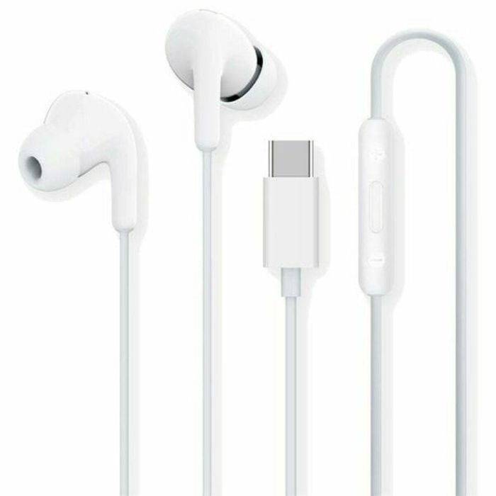 Xiaomi Auriculares Earphones Tipo-C BHR8931GL - Blanco, Internos, Cable TPE