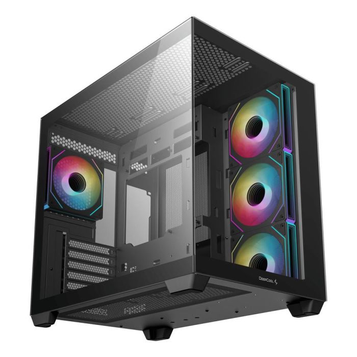 Deepcool Caja Gaming CG530 ATX Midi Tower Cristal Templado Negra 2