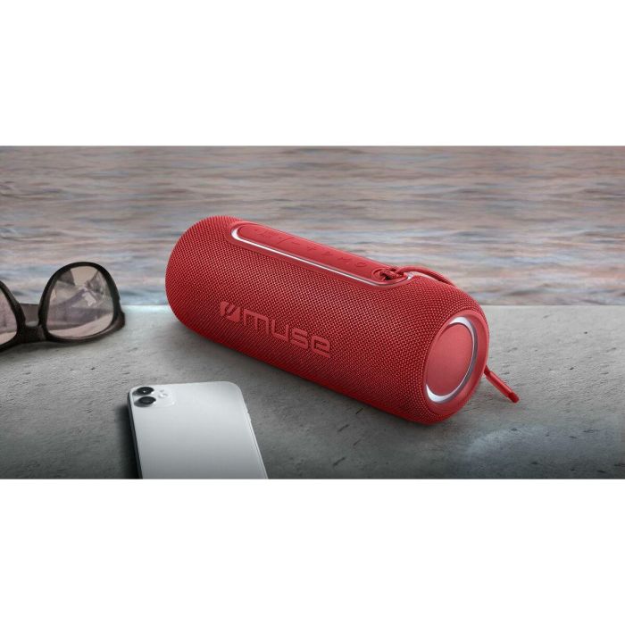 Altavoz Bluetooth Portátil Muse M780BTR 20W 20 W Rojo 1