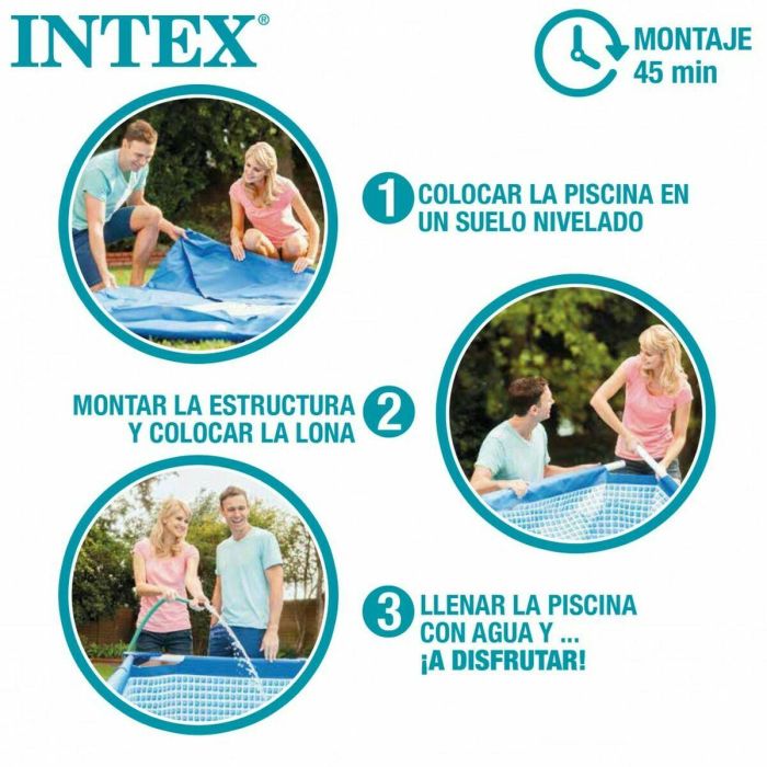 Piscina Desmontable Intex 400 x 200 x 122 cm 1