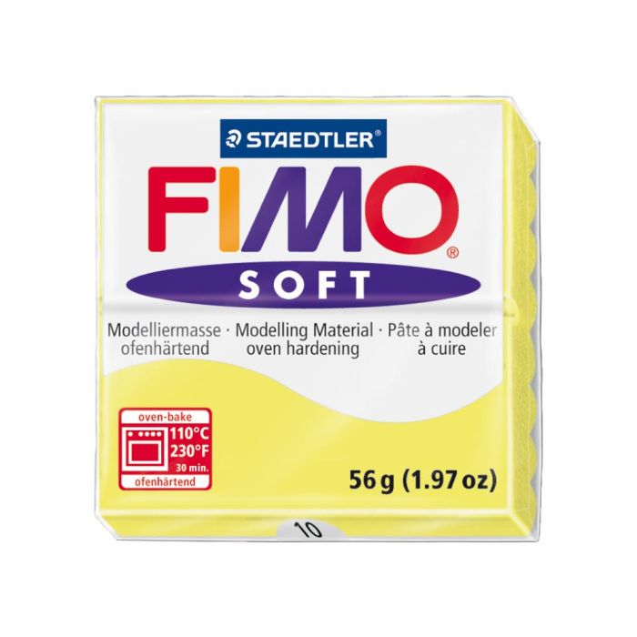 Pasta Staedtler Fimo Soft 57 gr Color Amarillo Limon 1