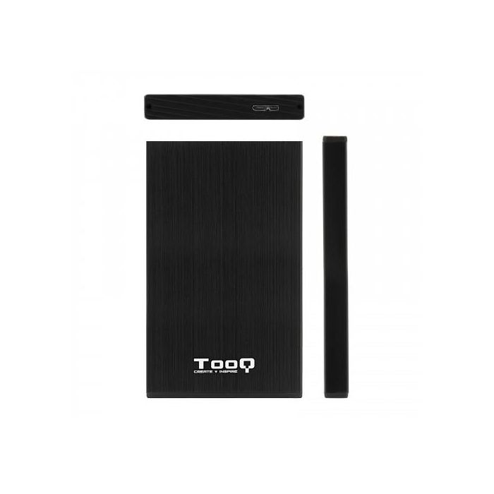 Tooq TQE-2527B Caja Externa para Disco Duro 2.5" USB 3.1 Gen 1 5Gbps UASP, compatible HDD/SSD SATA III 4TB, Aluminio Negro 3 Tooq TQE-2527B Caja Externa para Disco Duro 2.5" USB 3.1 Gen 1 5Gbps UASP, compatible HDD/SSD SATA III 4TB, Aluminio Negro 3