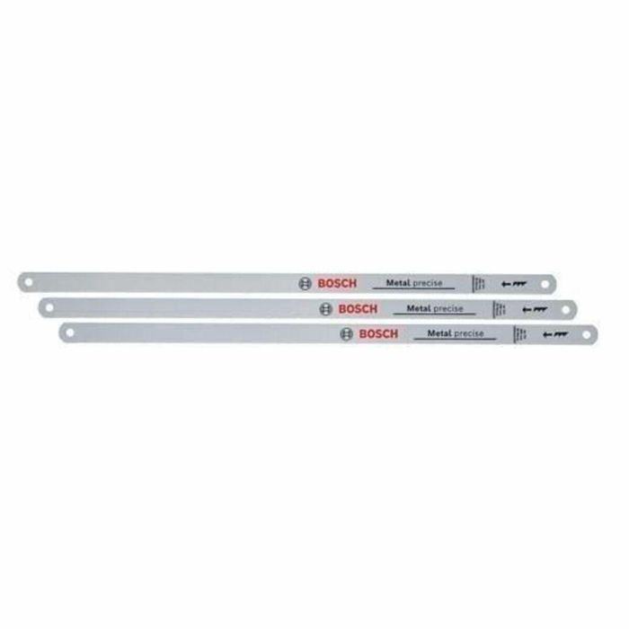 Bosch BOS4053423302127 Juego de hojas de sierra recíproca de 300 mm Bimetálica para cortar metal, plástico, madera blanda y compuestos