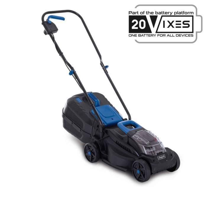 Scheppach BC-MP320-X Cortacésped a batería 20V IXES 32cm Mulching - Sin batería ni cargador