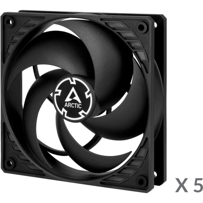 ARCTIC P12 Max-120mm Ventilador PWM regulated para carcasa de ordenador, 5-Pack, 12cm, Negro, 1800 RPM 1 ARCTIC P12 Max-120mm Ventilador PWM regulated para carcasa de ordenador, 5-Pack, 12cm, Negro, 1800 RPM 1