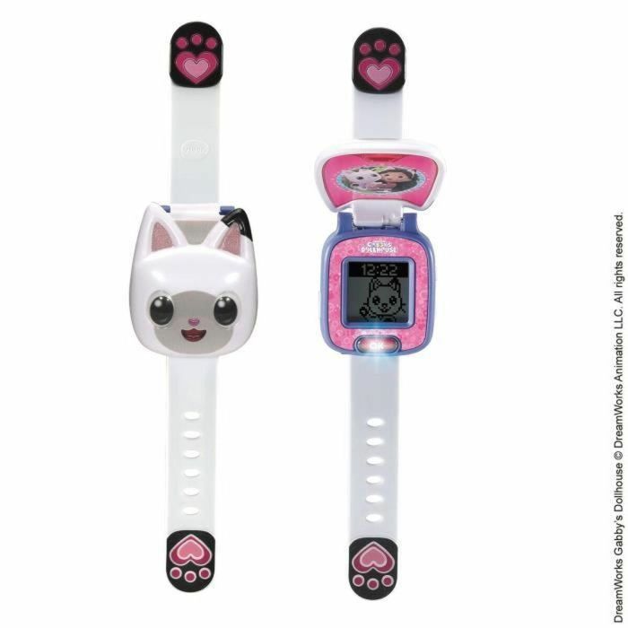 VTECH GABBY Y LA CASA MÁGICA - RELOJ DEL JUEGO INTERACTIVO PANDY PAWS 4