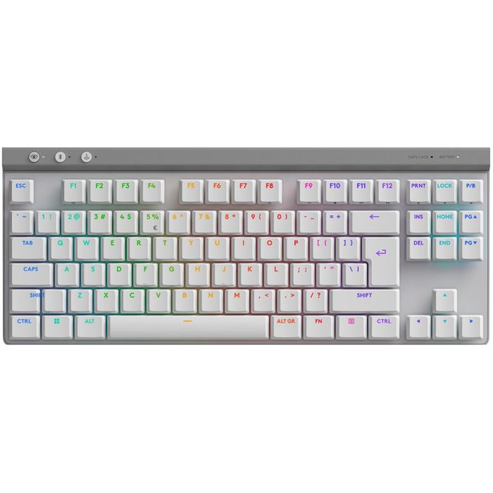 Logitech G G515 LIGHTSPEED TKL Teclado Inalámbrico y Alámbrico QWERTY Blanco (US) Mecánico LED RGB