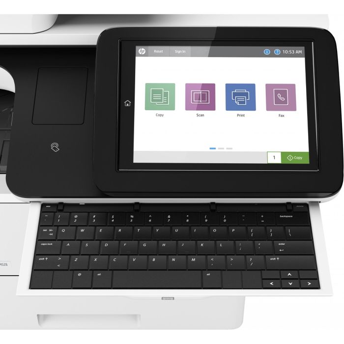 L HP LaserJet Enterprise Flow MFP M528z Laser-Multifunktionsdrucker 4in1 A4 LAN Wi-Fi NFC USB 5