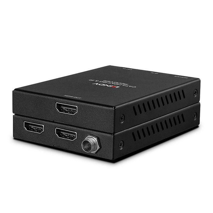 Lindy 50m Cat.6 HDMI 4K60 & IR Extender with PoC & Loop Out 1 Lindy 50m Cat.6 HDMI 4K60 & IR Extender with PoC & Loop Out 1