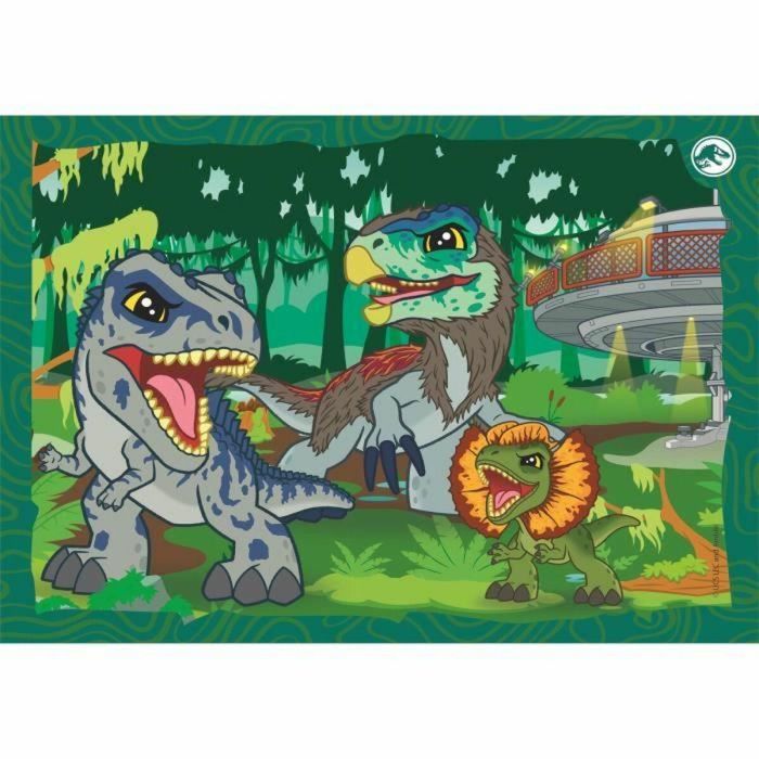 Clementoni CLE1695906884588 Puzzle 4 en 1 Jurassic World 2 Clementoni CLE1695906884588 Puzzle 4 en 1 Jurassic World 2