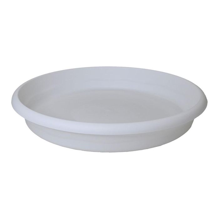 Plastiken Plato para Maceta Terra ø20cm Blanco Polipropileno