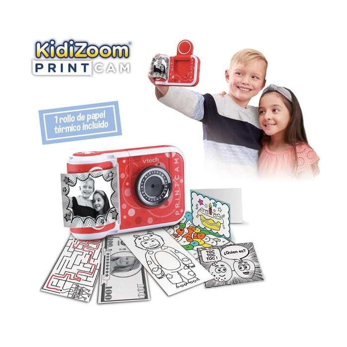 Vtech Kidizoom Cámara de Impresión Instantánea para Niños con Múltiples Formatos y Efectos Especiales, Incluye Batería, Edad 5-13 Años 5 Vtech Kidizoom Cámara de Impresión Instantánea para Niños con Múltiples Formatos y Efectos Especiales, Incluye Batería, Edad 5-13 Años 5