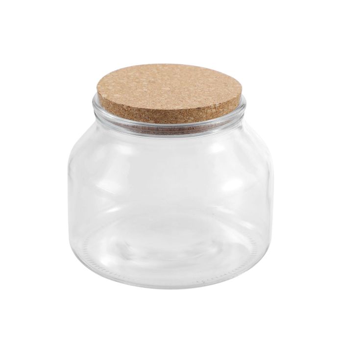Tarro de vidrio con tapón de corcho 1600 ml - La Mediterranea (8 Unidades) 3 Tarro de vidrio con tapón de corcho 1600 ml - La Mediterranea (8 Unidades) 3