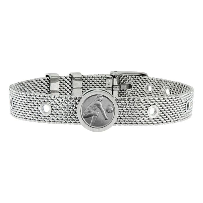 Pulsera Unisex VolleyBall Player Talent Jewels TJA-1-12-03-1-235 Plateado 0 Pulsera Unisex VolleyBall Player Talent Jewels TJA-1-12-03-1-235 Plateado 0