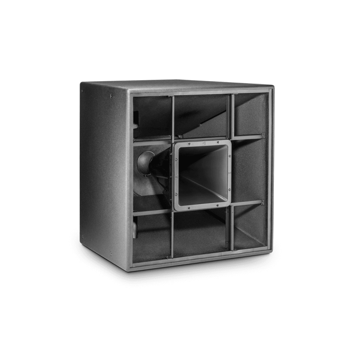 JBLPRO Altavoz de Rango Completo PD544 de 15 Pulgadas con Bocina, Diseño de Precisión para Alta Salida y Control de Patrón