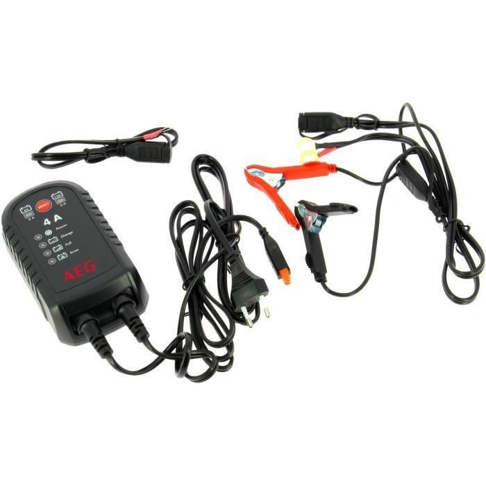 Cargador de baterías - AEG - 5183 - 4000 mA - Hasta 75 Ah - 230V Cargador de baterías - AEG - 5183 - 4000 mA - Hasta 75 Ah - 230V